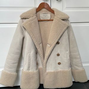 Mother Sherpa coat- size small